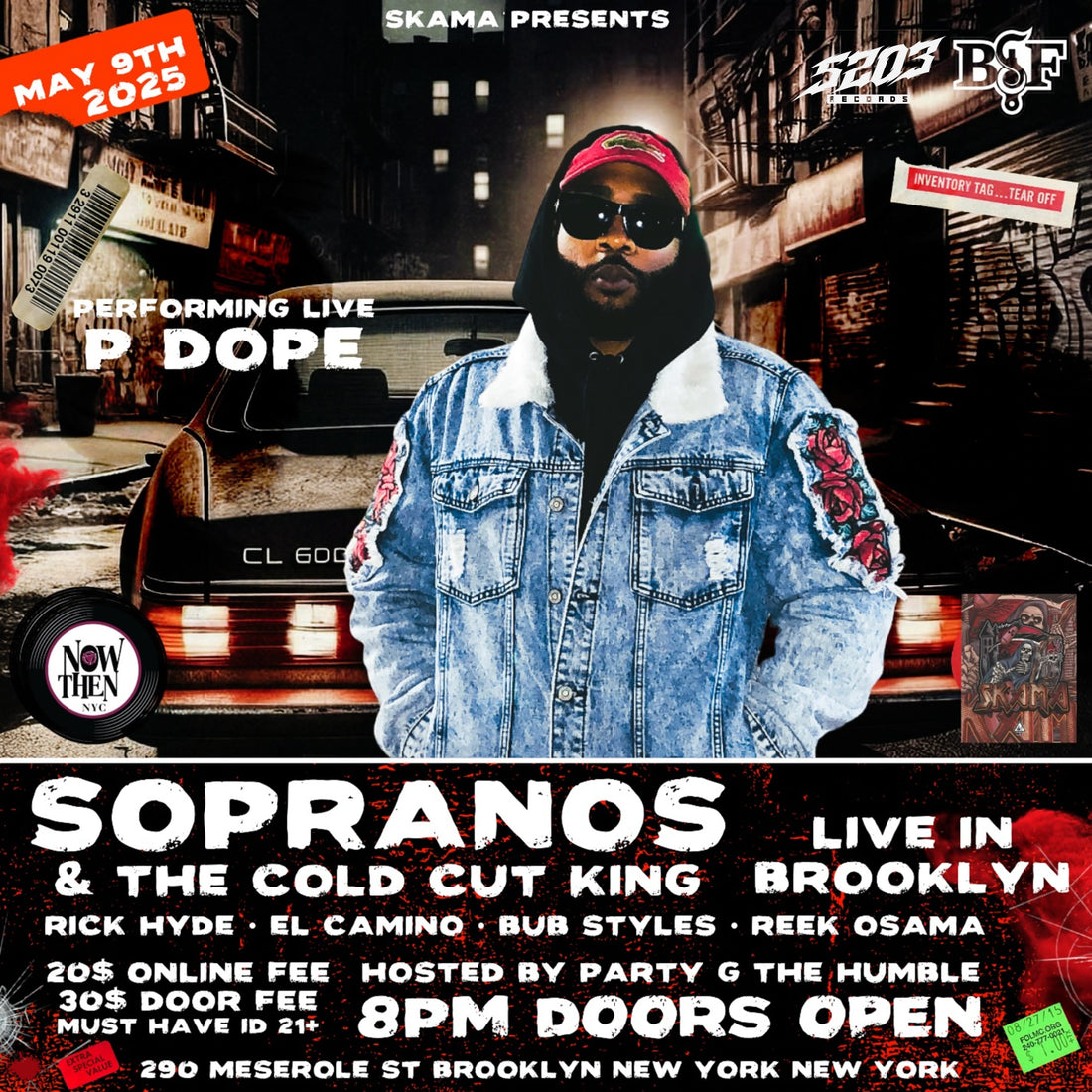 P Dope Live in Brooklyn – One Word: MOVIE.